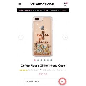 iPhone 7 Plus Case - Coffee Please